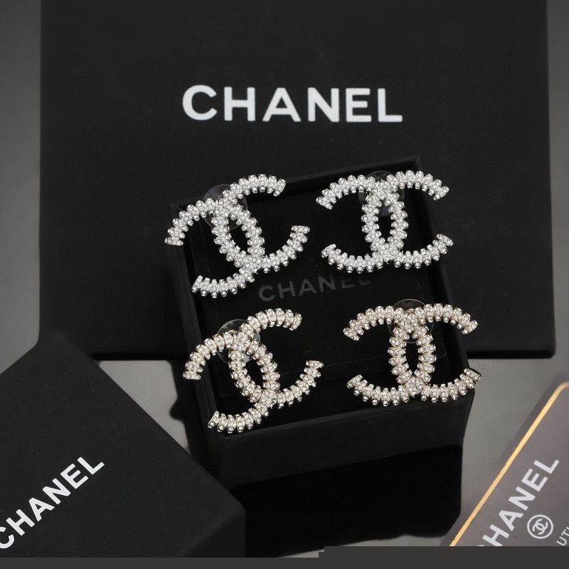 Ch*el earrings